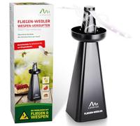 GARDIGO Ventilateur Anti Mouche de Table et Répulsif Guêpes | Repousse Guêpes - Chasse Mouche - Diffuseur pour Huiles Essentielles - Pales Souples - Silencieux et Facile à Transporter