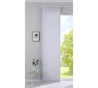 Gardinenbox 20190351 Rideau Japonais avec Motif Jacquard et Fil à Effet H x l 245 x 60 cm Aqua « Sivas » Rideau Coulissant Aspect Moderne