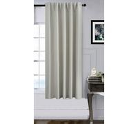 Gardinenbox 2023600 - Rideau occultant de qualité supérieure - 100% occultant - avec Suspension Multi-Bandes - Motif Boston Dark - 175 x 140 cm - Crème