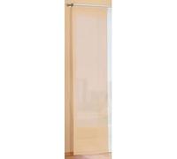 Gardinenbox 85589 - Panneau Japonais Transparent - Coulissant - avec Fixations - Rose, Sable, 245 x 60 cm