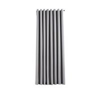 Gardinenbox Newyork 201920600 Lot de 1 Rideau occultant et Isolant Contre Les Rayons UV Gris 225 x 295 cm