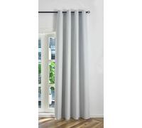 Gardinenbox Rideau occultant à œillets - 245 x 145 cm (H x l) - Pierre - 100% occultant - München Dark - Reliure Triple Couche - Motif Chevrons