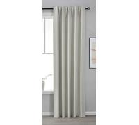 Gardinenbox Rideau occultant de qualité supérieure - 245 x 140 cm - Crème - Boston Dark - 100% occultant - avec Suspension Multi-Bandes - 2023600