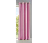 Gardinenbox Rideau Opaque Palermo avec œillets et embrasses - 175 x 140 cm - Rose - 10000265