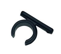 Gardinia Adaptateur en Cercle pour Support Universel Ø 16 mm Noir Mat, Steel, Ø 16