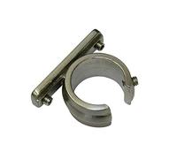 Gardinia Adaptateur en Cercle pour Support Universel Ø 20 mm, Steel, Effet Acier Inoxydable, Ø 20