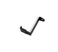 GARDINIA Adaptateur pour Support de Serrage, pour Barres de Tension de Ø 9 mm, Réglable de 20 à 28 mm, Montage sans perçage sur Le battant de fenêtre, Métal, Noir Mat, 2 pièces