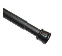 GARDINIA Barre de Tension, Barre métallique, Extensible, Barre à Rideaux sans perçage ni vissage, Ø 23/26 mm, Longueur 60-100 cm, Noir Mat