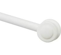 Gardinia Barre de Vitrage Nevada Ø 12 mm Blanc 120 cm, Steel