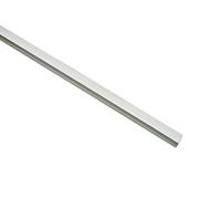 Gardinia Barre latérale pour Store Enrouleur - Auto-adhésif - Longueur Ajustable - Plastique - 150 cm - Blanc