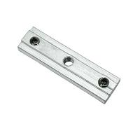 Gardinia Connecteur pour Tringle à Rideaux avec Rail Intérieur II Ø 16 mm Aluminium 4 cm, Aluminum