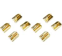Gardinia Crochet Adhésif pour Barre de Vitrage Hauteur 11 mm cuivre, ABS, Laiton (Lot de 2)