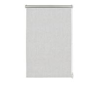 GARDINIA EASYFIX Store Enrouleur Thermique avec Dos Thermique à Clipser ou à Coller, Réflexion Lumineuse Maximale, Économie d'Énergie, Opaque, Kit de Montage Inclus, Pois Gris, 120 x 150 cm (l x H)