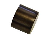 Gardinia Embout de Tringle à Rideau, 2 Pièces, Série Chicago, Diamètre 20 mm, Métal, Bronze