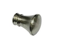 Gardinia Embouts d'Extrémité pour Tringles à Rideaux, 2 x Embouts d'Extrémité Konus, Série Windsor, Métal, Bronze, Ø 25 mm