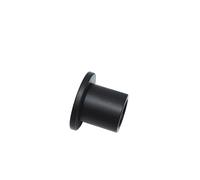 Gardinia Fixation Murale Lot de 2, Ø 16 mm, Noir Mat
