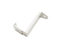 Gardinia Fixation pour Double vitrage Blanc, Steel, Non Applicable
