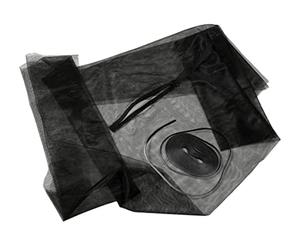 Gardinia Moustiquaire, Fenêtre de Toit, Toile de Fenêtre, Gaze, 150 x 180 cm, noir