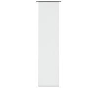 Gardinia Panneau Japonais (1 Piece), Coulissant, Opaque, Blanc, Tissu Entry, 60 x 245 cm (WxH)