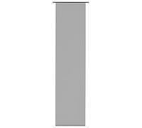 GARDINIA Panneau Japonais (1 Piece), Coulissant, Opaque, Grey, Tissu Entry, 60 x 245 cm (WxH)