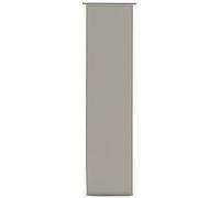 Gardinia Panneau Japonais Tissu Uni 60 x 245 cm, Polyester, Gris Anthracite - 32491