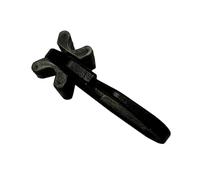 GARDINIA Patins articulés X avec Crochets pour Rideaux, pour Rail de Rideau ou Tringle à Rideau avec roulement intérieur, pour Largeur de Canal de roulement 5,3-6,3 mm, Plastique, Noir, 25 pièces