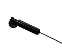 GARDINIA Race Kit de Tension de Câble pour Rideaux, Voilages, pour Montage Mural ou en Niche, Longueur : 5 m, Tous Les Accessoires de Fixation Inclus, Métal, Noir Mat