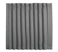 Gardinia Rideau Occultant avec Ventouses pour Verre et Surfaces Lisses, Occultant et Opaque, Travel, Gris, 200 x 130 cm