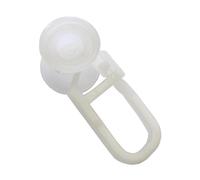 Gardinia roulettes pour Rail en U Blanc, ABS, Non Applicable