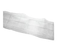 GARDINIA Ruban pour Rideaux Multifonctionnel, 100% Polyester, Transparent, 10 cm x 1000 cm