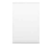 Gardinia Store Plissé Nid d'Abeilles À Lumière Naturelle Concept, Store Plissé Opaque, Pièces de Montage Incluses, Store Plissé EASYFIX Renforcé par Deux Profilés, Blanc, 80 x 210 cm (LxH)