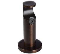 Gardinia Support 1 Voie pour Ø 25 mm, Bronze, 8 cm
