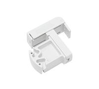 Gardinia Support de Fixation pour Stores enrouleurs, Paquets de 2, Blanc, Plastique