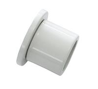 Gardinia Support Mural pour Tringle à Rideau avec Diamètre de 20 mm, Matériel de Fixation Inclus, Montage Mural, Métal, Blanc