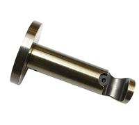 Gardinia Support Ouvert Ø 16 mm cuivre Antique 7,5 cm, Steel, Laiton