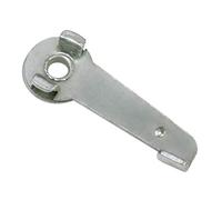 Gardinia Support Plafond pour Rail en Aluminium 13 mm Zinc, Steel, Acier galvanisé