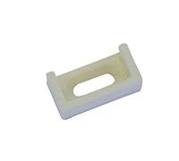 GARDINIA Support pour installation pliante - Kit de montage inclus - Pour stores plissés EASYFIX avec 2 rails de commande - 4 pièces - Plastique - Blanc