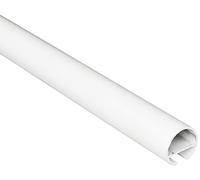 Gardinia Tringle à Rideau avec Corps intérieur I Ø 20 mm Blanc 120 cm