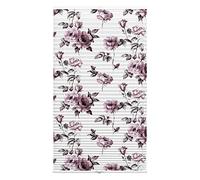 GARDINIA Wohnidee Store Plissé Rose pour Montage sur Cadre de Fenêtre, Store Enrouleur Opaque, 4 Supports de Montage et 2 Poignées Inclus, Blanc/Rose, 50 x 130 cm (lxH)
