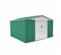 Gardiun Conventry Abri de jardin en métal 9,66 m² Vert
