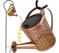 Gardlov Lampe solaire de jardin LED décorative motif arrosoir avec capteur crépusculaire 23846
