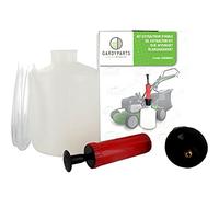 GARDYPARTS - Kit Vidange - 1 Pompe Vidange - 2 Durites Huile Et Essence - 1 Récipient De Récolte 1,4L - 1 Raccord 10 cm - 1 Adaptateur Universel