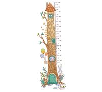 GARIOUANS 1 Pièce Tableau de Croissance Mural Autocollant Mesure Précise Taille Échelle Graduée en CM Design Moderne et Solide pour Chambre d'Garçon et Filles Salon ou Bibliothèque