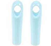 GARIOUANS 2 Poignées de Manche à Balai en Plastique, Remplacement Facile, Design Suspendable, pour Balais et Serpillières, Ménage