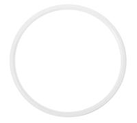 GARIOUANS Anneau de couvercle en silicone blanc pour boîte alimentaire, joint étanche réutilisable avec bande résistante à la traction, idéal pour boîte à lunch et conservation