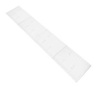 GARIOUANS Autocollants de Taille pour Garçon et Filles Mural Miroir Toise Adhésive en Acrylique Transparente pour Chambre Bébé Fille Garçon Mesure Précise Hauteur Décoration Murale Kit