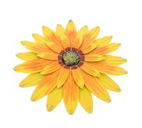 GARIOUANS Décoration Murale Tournesol Métal Sculpture Fleur Champêtre Suspendue sans Montage pour Cuisine Jardin Terrasse Balcon