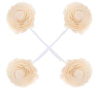 GARIOUANS Diffuseur Floral en Coton 4 Pièces pour Aromathérapie et Bricolage, Décoration Unique pour Maisons et Salles de Conférence
