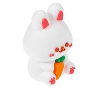 GARIOUANS Petit Taille-crayon Kawaii Taille-crayons Animaux Taille-crayon Pour Fille Carotte Blanche Plastique Simple À Utiliser Fête