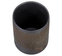 GARIOUANS Tasse à Café en Céramique 350 Ml Rustique avec Prise Agréable, Tasse à Thé Rétro pour Service à Thé Kung Fu et Usage à Domicile, Gobelet en Grès à Finition Dorée